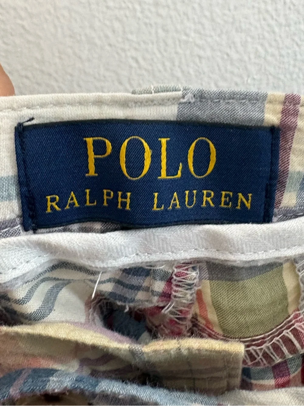 Polo Ralph Lauren Plaid Madras Shorts 36